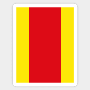 Partick Thistle FC Yellow Red 2016 Sticker